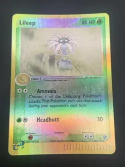 Pokemon Card - Lileep Sandstorm 43/100 Reverse Holo MP - Image 1
