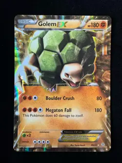Golem EX 46/83 Generations Holo Holographic Rare 2016 Pokemon Card NM NEAR MINT - Image 1