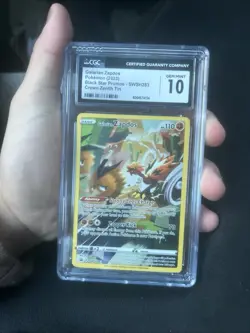 Pokemon TCG Gengar & Mimikyu GX Holo Ultra Rare Card And Galarian Zapdos Both 10 - Image 2