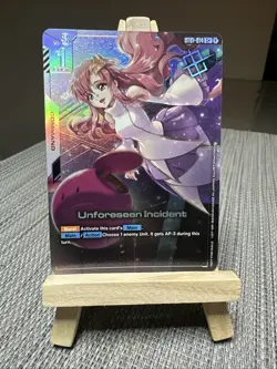 Unforeseen Incident (Store Tournament Winner Pack 01) Near Mint Gundam Card - Image 1