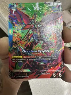 GUNDAM EPYON - LR+ - GD02-002 - DUAL IMPACT - GUNDAM CARD GAME - Image 1