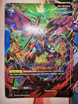 GUNDAM EPYON - LR+ - GD02-002 - DUAL IMPACT - GUNDAM CARD GAME - Image 2