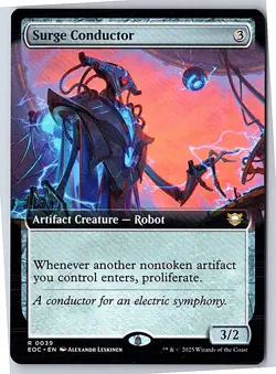 Surge Conductor (Extended Art) R EOC 39 Near Mint FREE SHIPPING - Image 1