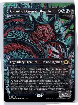 Gyruda, Doom of Depths Multiverse Legends NM FOIL - Image 1