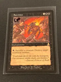 Urza's Destiny Attrition MTG Magic the Gathering LP - Image 1