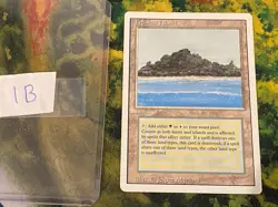 TROPICAL ISLAND - REVISED - MTG MAGIC THE GATHERING LIGHT PLAY - Image 2