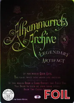 Alhammarret's Archive - Secret Lair Encyclopedia of Magic - 27 - NM Foil - Image 1