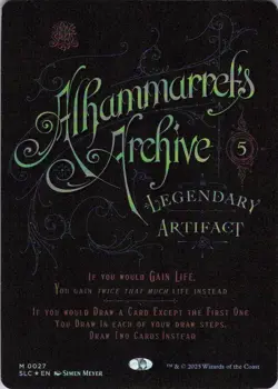 Alhammarret's Archive - Secret Lair Encyclopedia of Magic - 27 - NM Foil - Image 2