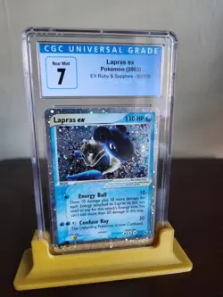 Pokemon Lapras ex 2003 EX Ruby & Sapphire 99/109 CGC 7 - Image 1