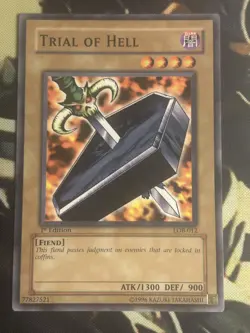 Yugioh: Trial of Hell - LOB-012 - Common - 1st Edition - NM - Image 1