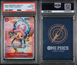 Tony Tony Chopper EB01-006 PSA 10- SR - One Piece Memorial Collection English - Image 3