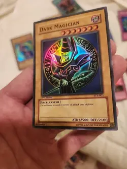 Dark Magician - Yugioh Card SYE-001 - 1st Edition Super Rare Holo NM/M - Image 1