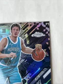 2025-26 Kon Knueppel Rookie Topps Chrome - Go Time #GT-19 Refractor 💥Ships Free - Image 5