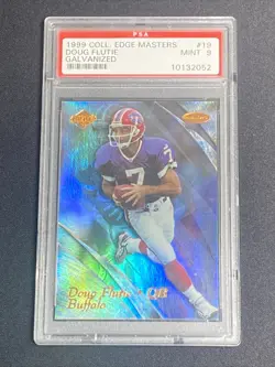 1999 Collector's Edge Masters - Galvanized #19 Doug Flutie /1000 - Image 1