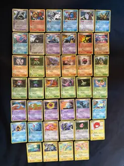 Pokemon EX Hidden Legends Lot 40 Cards 2004 Metagross Cyndaquil Castform LP - Image 1