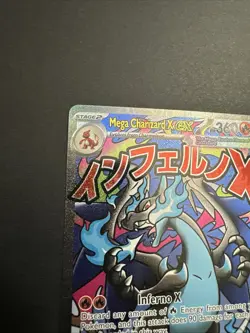 Pokemon TCG Mega-Charizard-EX Holo Rare Card Evolutions 023 Promo Card NM - Image 5