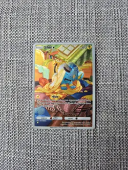 Shinx Holo Pokemon Card (DIY FAN ART) - Image 1