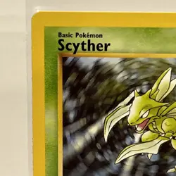 Scyther Non Holo Rare Pokemon TCG Card Vintage WOTC 26/64 Jungle NM No Play 🔥 - Image 4