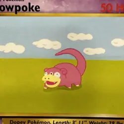 Slowpoke Fossil Set 55/62 Unlimited 1999 WOTC Vintage Pokemon Card NM No Play🔥 - Image 5