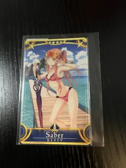Queen Maeve FGO Fate Grand Order Arcade Card ARCADE PROJECT Japan Bikini 4 Star - Image 1
