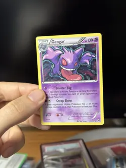 Pokemon Gengar TCG XY Breakthrough Holo Rare Card 60/162 (Cosmos) - Image 1