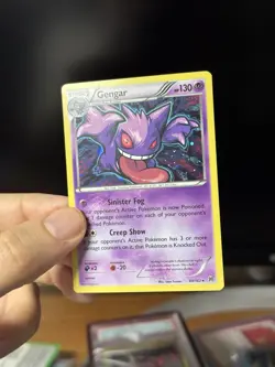 Pokemon Gengar TCG XY Breakthrough Holo Rare Card 60/162 (Cosmos) - Image 3