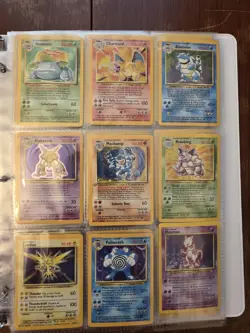 3 Complete Vintage Pokemon TCG Sets: 52 Holos, 297 Vintage Cards Total - Image 1