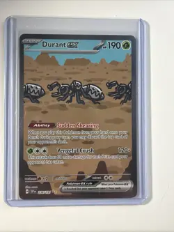 Pokemon TCG Durant EX Surging Sparks Illustration Rare Card 236/191 - Image 1