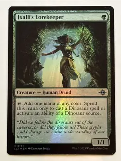 MTG The Lost Caverns of Ixalan Ixalli's Lorekeeper Foil 0194 NM - Image 1