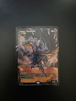 Super Shredder (Showcase) #285 (Foil) (NM) TMT Magic MTG - Image 1