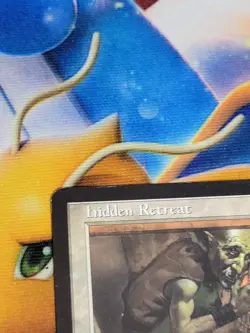 C1095 MAGIC MTG STRONGHOLD HIDDEN RETREAT MP RARE - Image 3