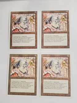 MTG Playset 4x Living Wall (Revised/Artifact/U) - BGM - Image 1