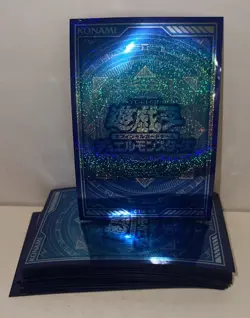 40 Yu-Gi-Oh Official Card Game Duel Monsters Duelist Card Protectors Blue Ver.3 - Image 1