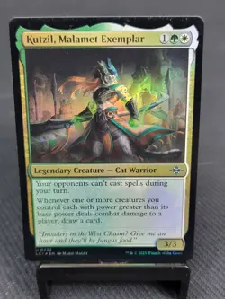 Magic The Gathering- The Lost Caverns of Ixalan- Kutzil, Malamet Exemplar - FOIL - Image 1