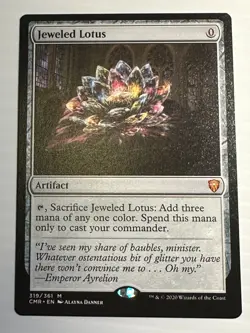 Jeweled Lotus Commander Legends 319/361 Artifact Mythic Rare MTG - Image 1