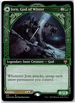 Jorn, God of Winter (Showcase) | Kaldheim R 317 FOIL - Image 1