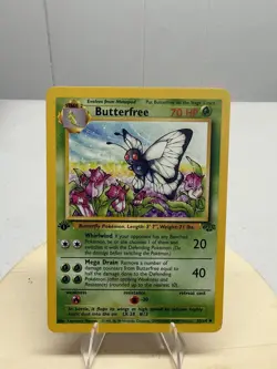 Pokemon Jungle Butterfree #33/64 Uncommon Non-Holo 1st Edition 1999 - Image 1