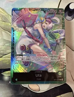One Piece Starter Deck ST-16 Uta Green Deck Only Sealed English - No PRB-01 Pack - Image 1