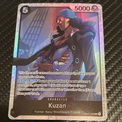 Kuzan OP10-082 Holo Character 5000 Power 5 Cost One Piece CCG - Image 1