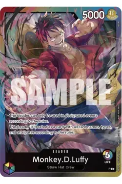One Piece TCG - 2nd Anniversary Promo Pack Sealed - Luffy P-043 - Image 3