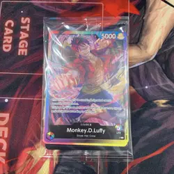 One Piece TCG - 2nd Anniversary Promo Pack Sealed - Luffy P-043 - Image 4