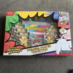Pokemon Ascended Heroes Premium Poster Collection Gardevoir - FACTORY SEALED - Image 1
