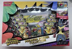 Pokemon Ascended Heroes Premium Poster Collection Lucario New Factory Sealed - Image 1