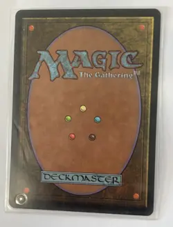 1998 MAGIC THE GATHERING DECK MASTER ARTIFACT CARD MOX DIAMOND 0 EX - Image 1