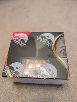 Pokemon TCG Mega Evolution Phantasmal Flames Booster Box (36 Packs) Sealed UK - Image 1