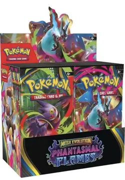 Pokemon TCG Mega Evolution Phantasmal Flames Booster Box | New & Factory Sealed✅ - Image 1