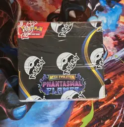 Pokemon TCG Mega Evolution Phantasmal Flames Booster Box (36 Packs) Sealed UK - Image 1