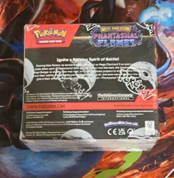 Pokemon TCG Mega Evolution Phantasmal Flames Booster Box (36 Packs) Sealed UK - Image 3