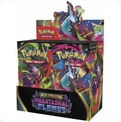 Pokemon TCG: Mega Evolution - Phantasmal Flames Booster Box (36 Packs) - Sealed - Image 2