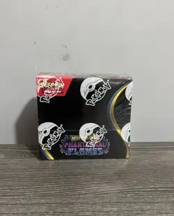 Pokemon TCG: Mega Evolution Phantasmal Flames Booster Box New & Sealed 36 Packs - Image 1